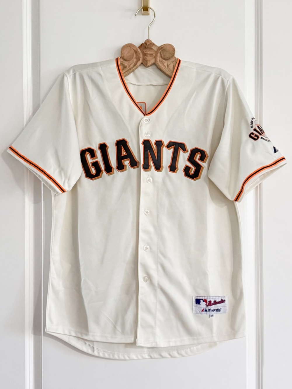 Authentic Brian Wilson “The Beard” Giants 2011 Gold Series Jersey Size 48